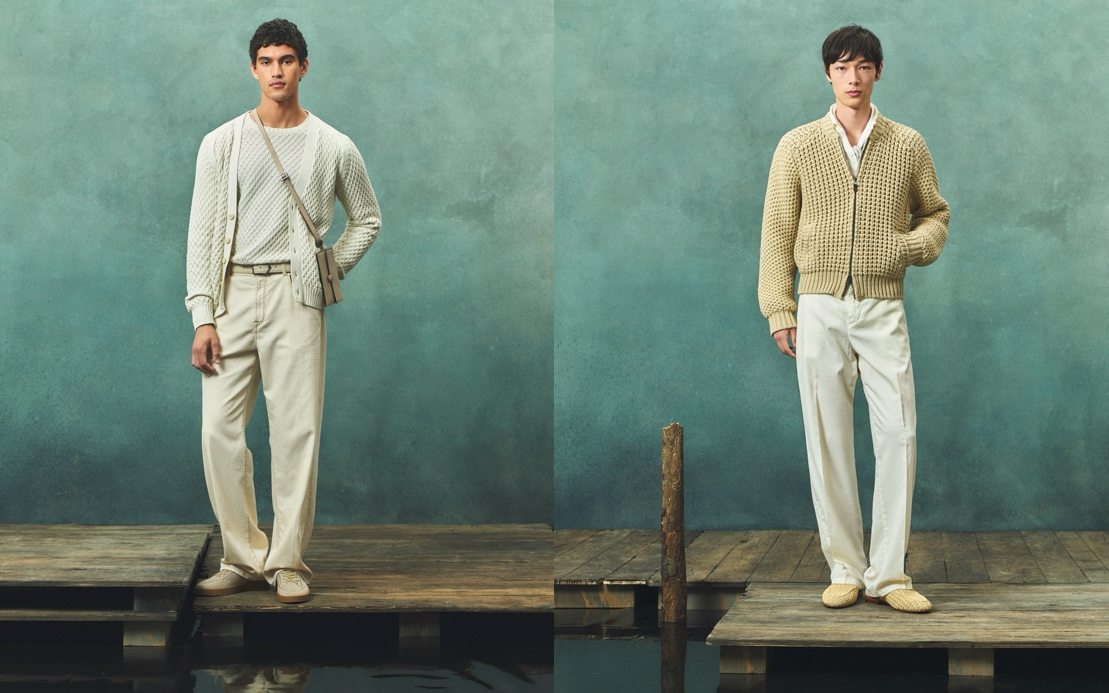 CANALI 2025 春夏系列 三维针织，立体革新