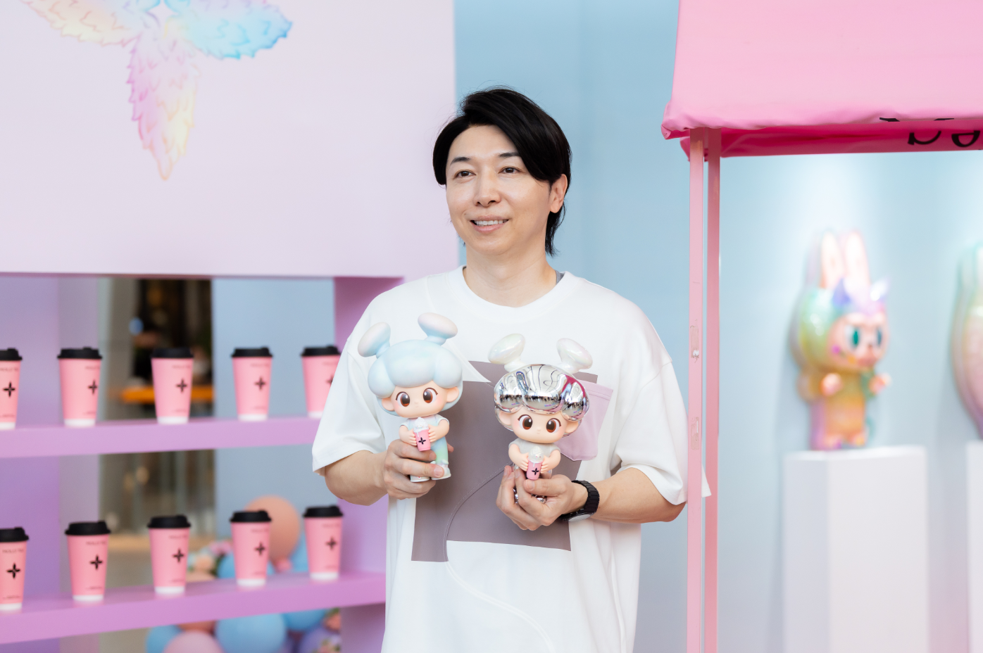 茉莉奶白「小茉莉」IP首入潮玩界 携手大久保亮相曼谷TTE展