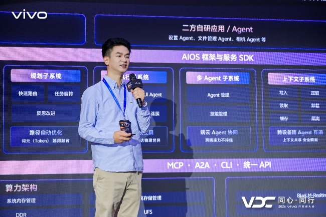 vivo软件系统架设中心高级总监陈俊彦